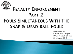 Documents Required to play and PIAA rule adoptions: Revised July