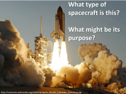 Types of Spacecraft