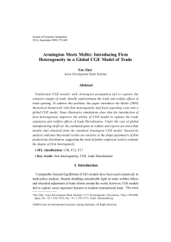 Armington Meets Melitz: Introducing Firm Heterogeneity in a Global