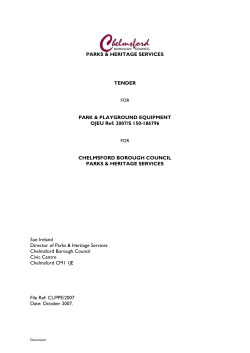 chelmsford borough council - Procurement Agency for Essex