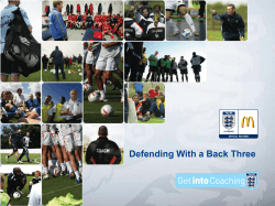 Defending With a Back Three