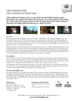 one random year - Visual Voice Gallery