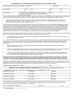 Waivers - Jumping World