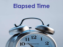 Elapsed Time