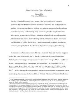 1 Stephen Ellis University of Oklahoma ABSTRACT: Standard