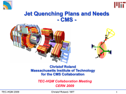 Jet Calibration (pp)