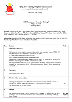 Tex - Hampshire Hockey