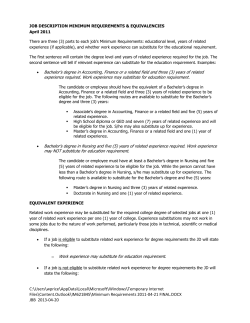and review the equivalent substitutions