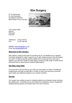 Please click here to our Practice Leaflet