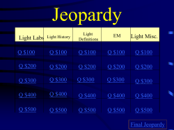 Jeopardy