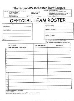 official team roster - Bronx