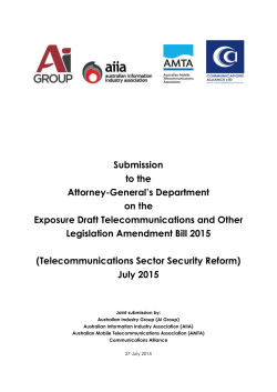 Submission to the - Attorney