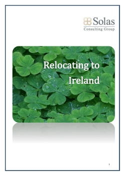 Moving to Ireland - Solas Consulting Group