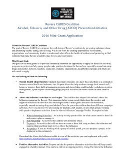 DOWNLOAD General ATOD Mini Grant Application