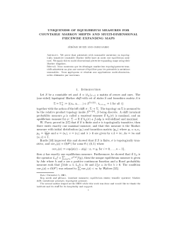 uniqueness of equilibrium measures for countable markov shifts and