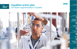 Equalities action plan - Skills Development Scotland