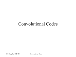 Convolutional Codes