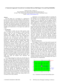A Numerical Approach Towards the Correlation Between Ball Impact