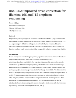 UNOISE2: improved error-correction for Illumina 16S and
