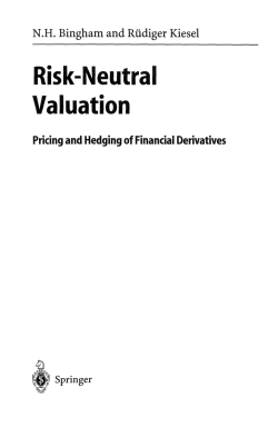 Risk-Neutral Valuation