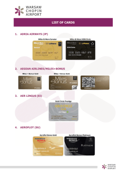 Cards entitled for business transition