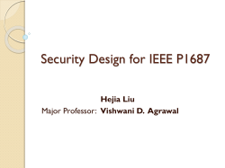 Security strategies in IEEE P1687