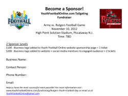 Become a Sponsor! - Youth Football Online