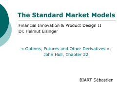 Interest Rate Caps Black`s Model for Caps