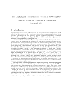 The Cophylogeny Reconstruction Problem is NP