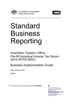 ATO PIITR.0003 2016 Business Implementation Guide