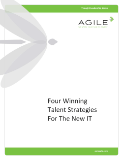 Four Winning Talent Strategies For The New IT
