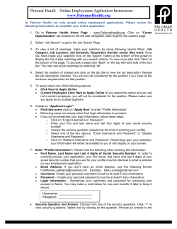 12. Complete the Application Summary Screen