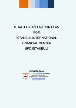 strategy and action plan for istanbul international financial center
