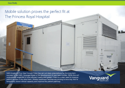 Mobile solution proves the perfect fit at The Princess Royal Hospital