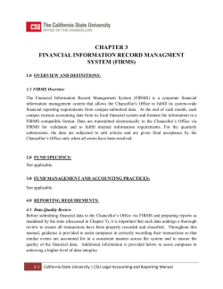 firms - California State University