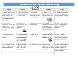 2nd grade (entering 3rd grade)
