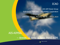 IFPP-IWG Winter Meeting - AIS_AIMSG cooperation