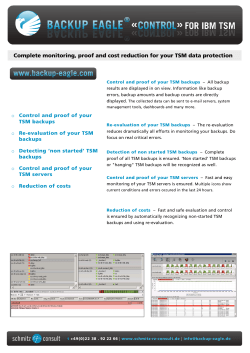 Complete monitoring, proof and cost reduction for