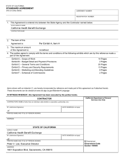 Agent Agreement - Covered California
