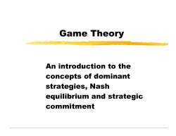 Game Theory