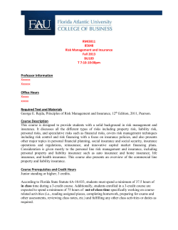 Syllabus - Florida Atlantic University