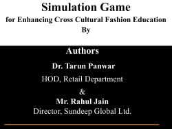GLOBAL ACT: GAME FOR EXPERIMENTAL LEARNING OF