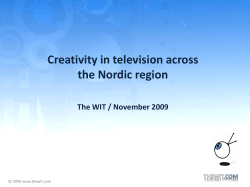 THE WIT - Nordvision