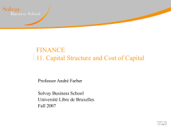 Capital structure
