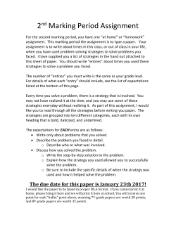 paper - Franklin Township Public Schools