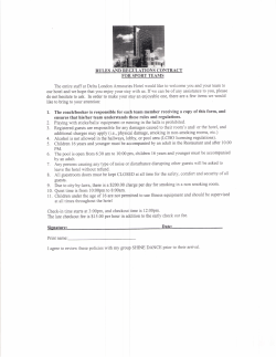 4. 5. ensures that his/her team understands these rules and