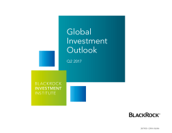 Global Investment Outlook