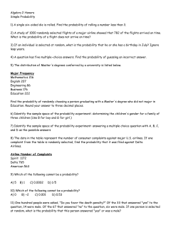 Simple Probability WS