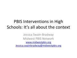 JSB Tier II High School - Placer County Office of Education