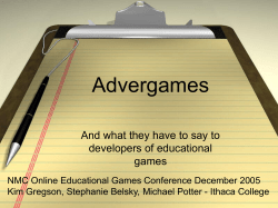 Advergames Educational Games